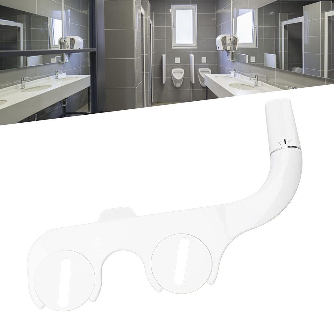 Ultraflacher Bidet-Toilettensitz-Aufsatz, Doppeldüse, Selbstreinigende Feminine Hinternwaschanlage,