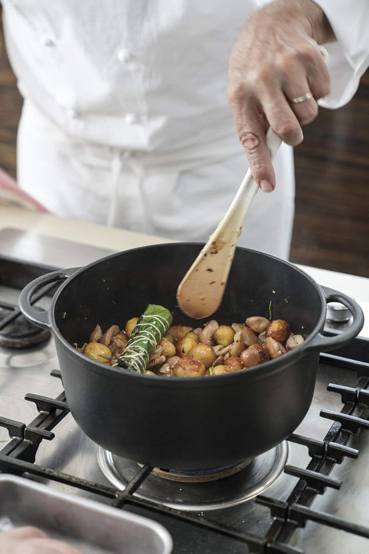 TEFAL Pierre GagnNAIRE HERITAGE Bräter aus Stahlguss, rund, 19 cm / 2,2 l, Induktion, E2230204 Ronde