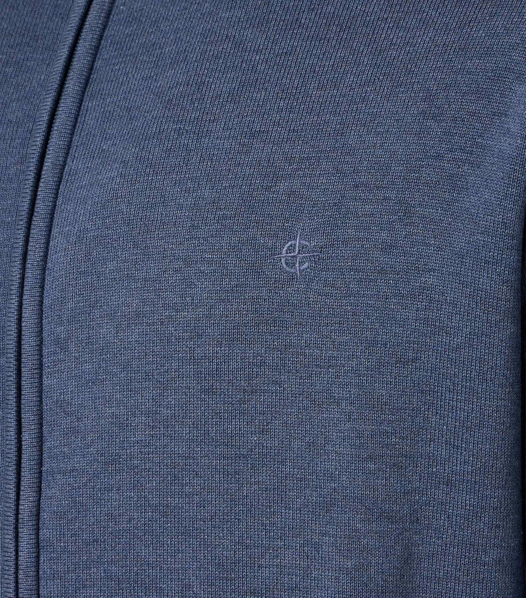 CASAMODA Strickjacke Uni, S Dunkles Mittelblau