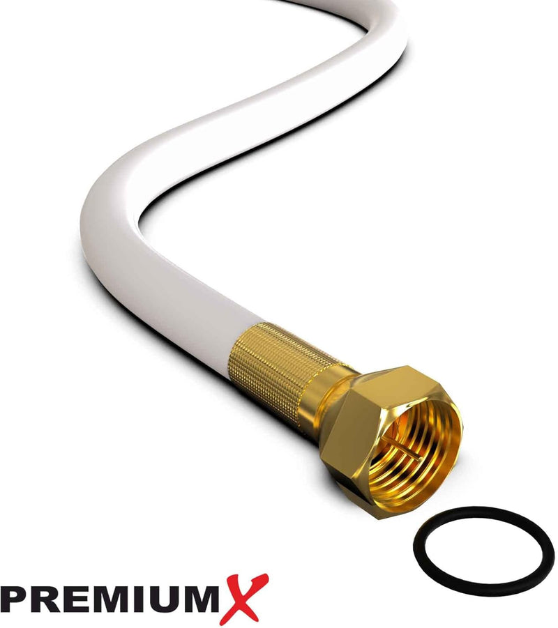 Premium X 50m BASIC Koaxialkabel 135dB 4-fach SAT Antennenkabel Koaxkabel DVB-S/S2 DVB-C DVB-T BK An