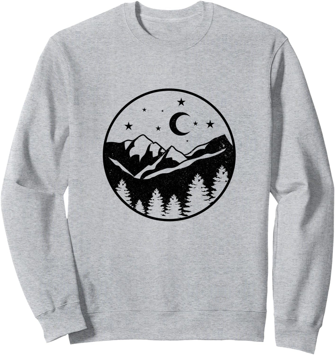 Bergwandern Natur Urlaub Camping Sweatshirt