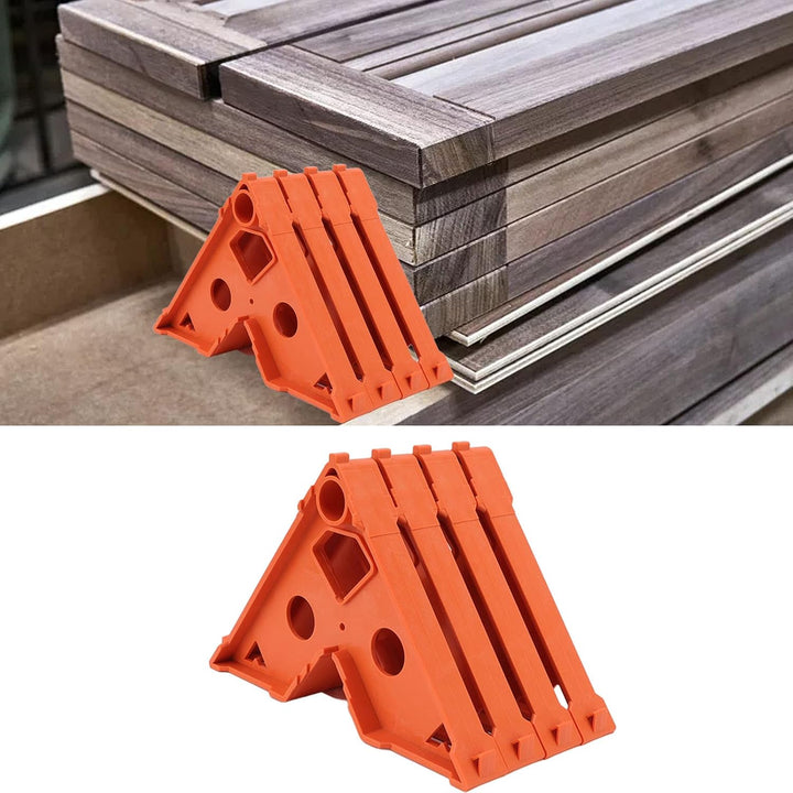 4 Stück Wiederverwendbare Sprühlack-Trockengestelle für Küchenschranktüren und Zierleisten – Kompakt