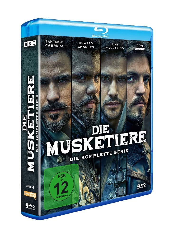 Die Musketiere - Die komplette Serie LTD., Blu-ray