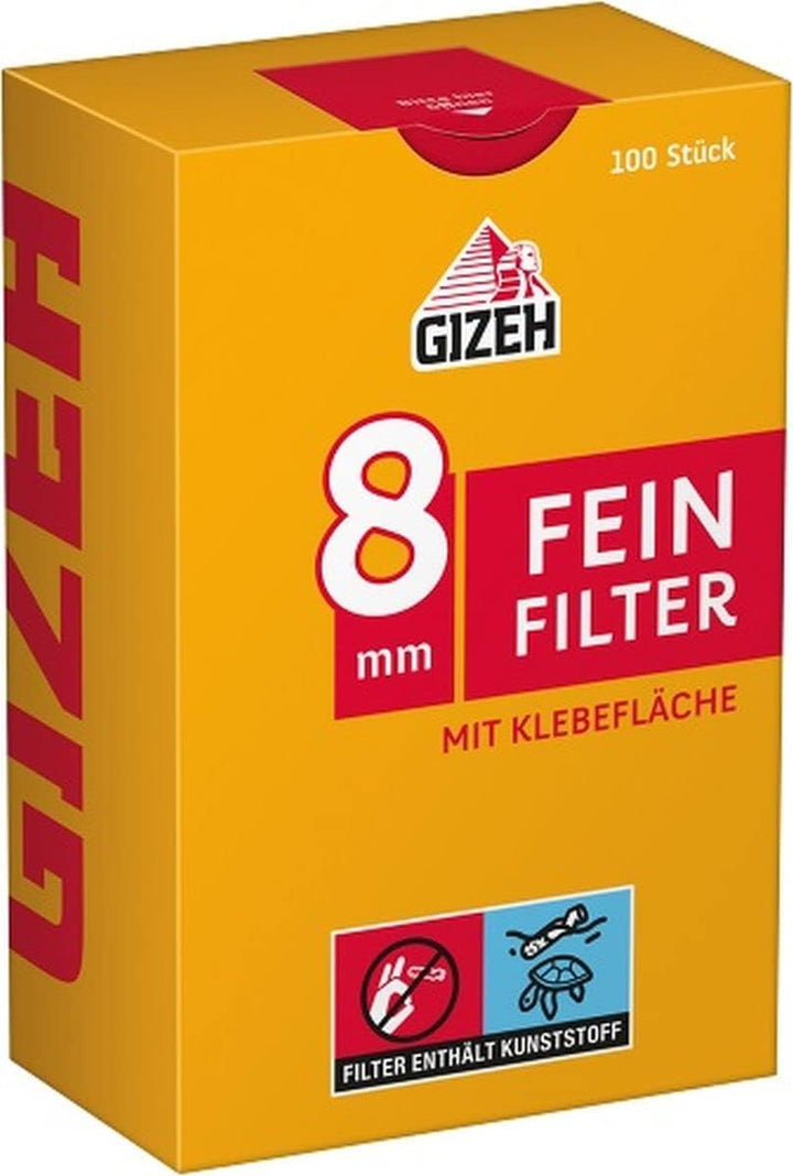 40 Packungen Feinfilter 100er 8mm (40x100) Fein Filter Eindrehfilter