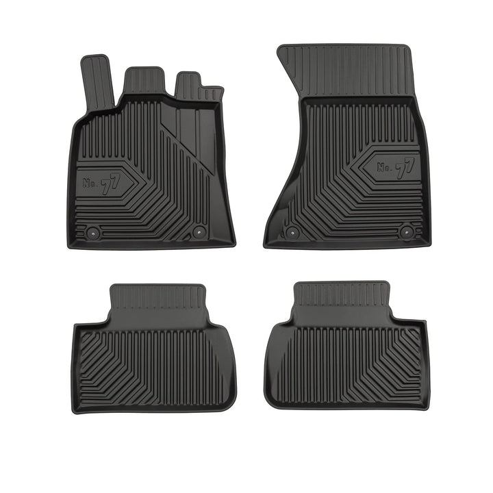 FROGUM No.77 Gummimatten Ganzjahresset von Auto Fussmatten Autofussmatten für Porsche Macan ab 2013