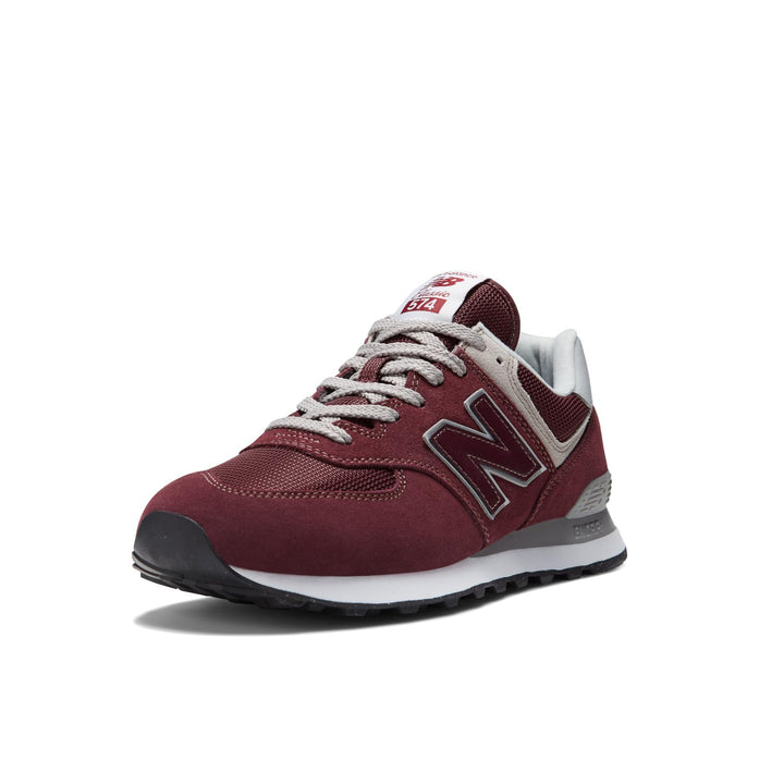 New Balance Herren 574 Sneaker 36 EU Burgundy, 36 EU Burgundy