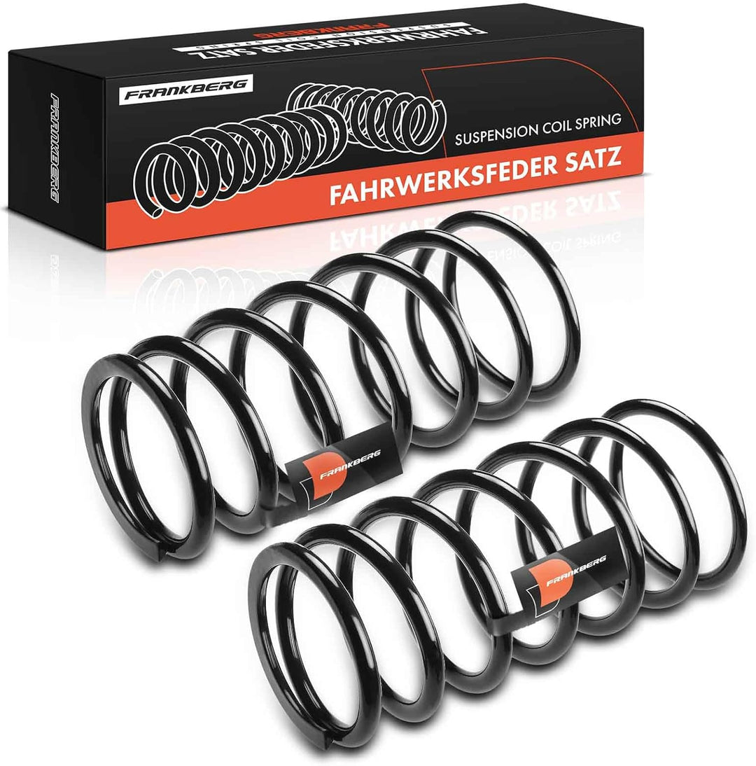 Frankberg 2x Federn Fahrwerksfeder Hinterachse Kompatibel mit Mondeo I GBP 1.6L-2.5L Schrägheck Limo