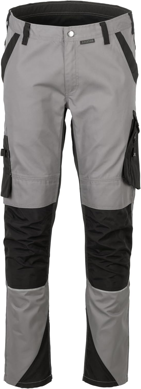 Planam Herren Cargo Norit Herren Bundhose 46 Zink/Schwarz, 46 Zink/Schwarz