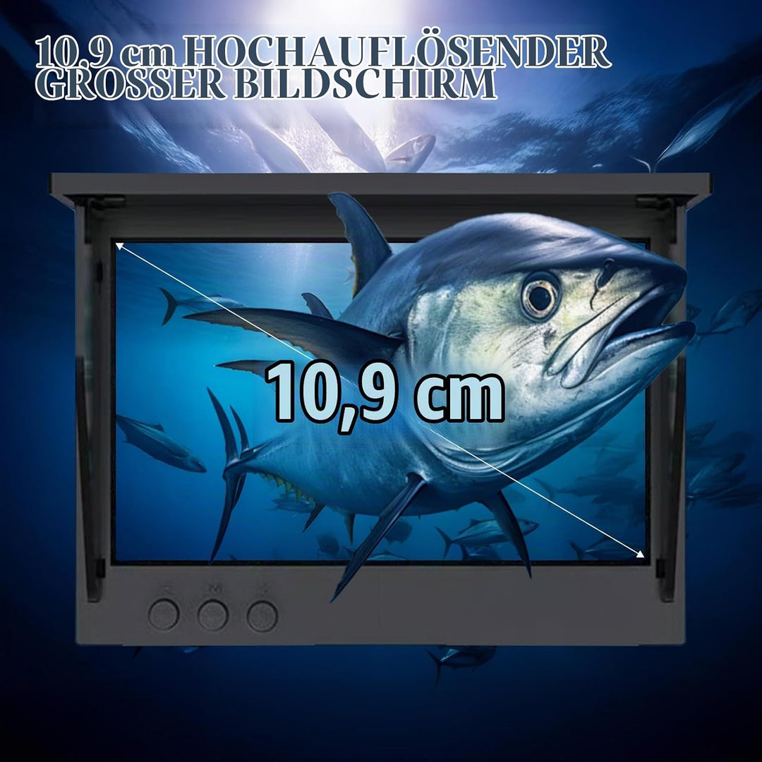 Fischfinder, Unterwasserkamera Angeln, Fish Finder Kamera IP68 Wasserdicht Unterwasser Kamera, 5000m