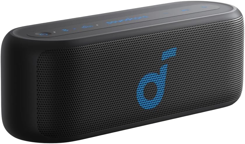 soundcore Select 2S Portable Bluetooth Speaker with 20W Stereo Sound, BassUp™ Technology, 16h Playba