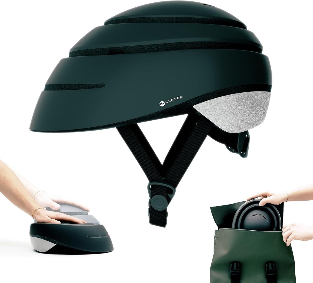 Closca - Faltbarer Fahrradhelm für Erwachsene Helmet Loop. Helm für Fahrrad, E-Roller und E-Scooter