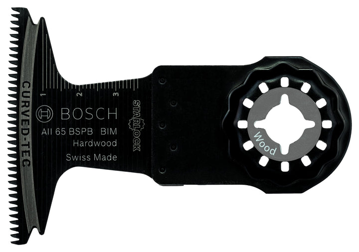 Bosch Professional 5x BIM Tauchsägeblatt AII 65 BSPB (für Hartholz, 40 x 65 mm, Zubehör Multifunktio