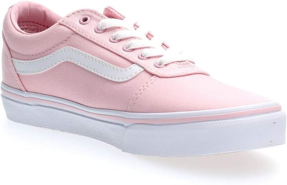 Vans Mädchen Ward Sneaker 32.5 EU Canvas Chalk Pink, 32.5 EU Canvas Chalk Pink
