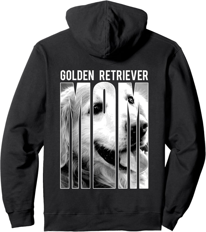 Dog Mom Golden Retriever - Hunde Mama Pullover Hoodie