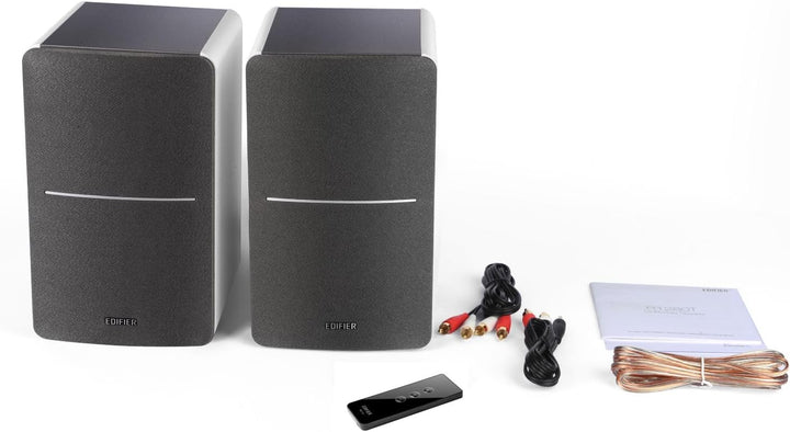 Aktivboxen Edifier Studio R1280T 2.0 weiss/silber Weiss Ohne Bluetooth und Digitaleingänge Single