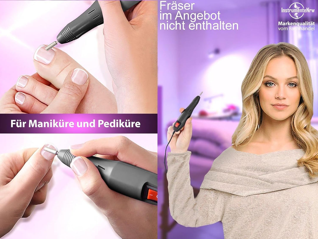 Ersatz Handstück für Fusspflegegerät Pediküre Maniküre Handteil für Nagelfräser