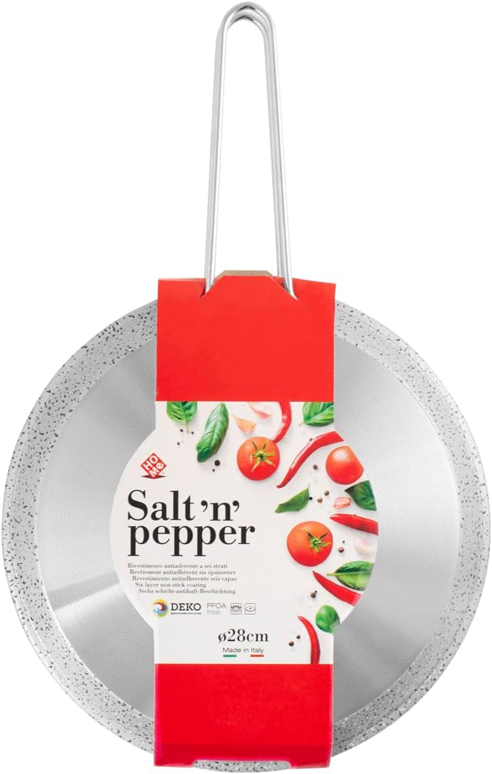 Home Girafrittata, Aluminium, White 28cm Fritteuse 28 cm, Fritteuse 28 cm