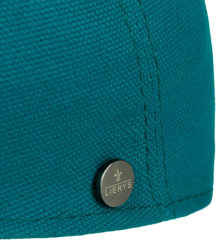 LIERYS Uni Cotton Flatcap - Klassische Form - Schiebermütze mit Stretchfutterband - Herren - Frühjah