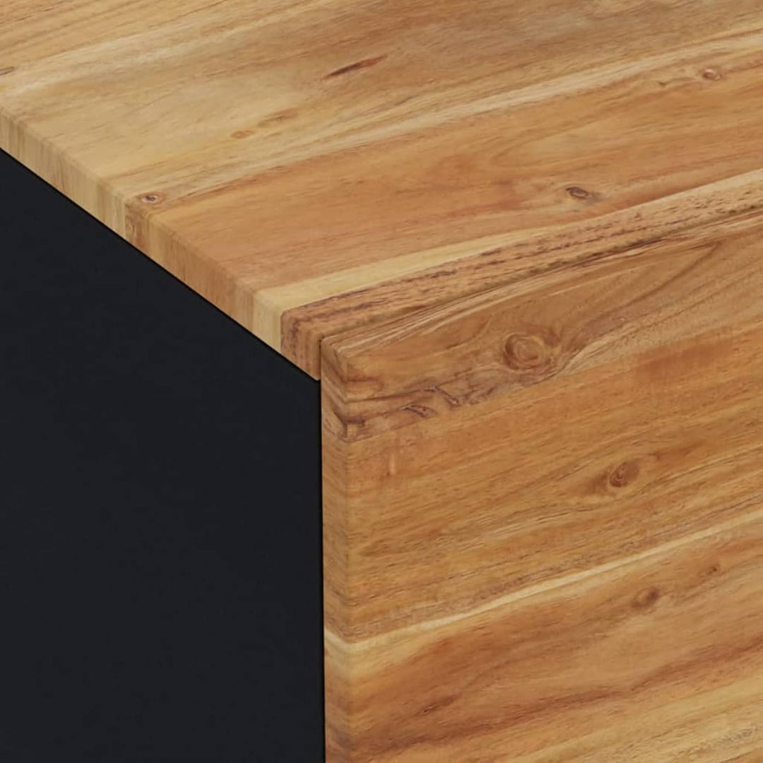 Tidyard TV Schrank mit 4 Fächer Lowboard Sideboard Fernsehschrank Fernsehtisch TV Möbel Tisch Board