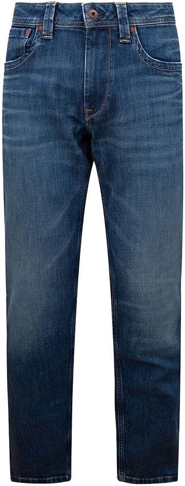 Pepe Jeans Herren Jeans Kingston Zip 30W / 34L Blue (Denim-vx3), 30W / 34L Blue (Denim-vx3)