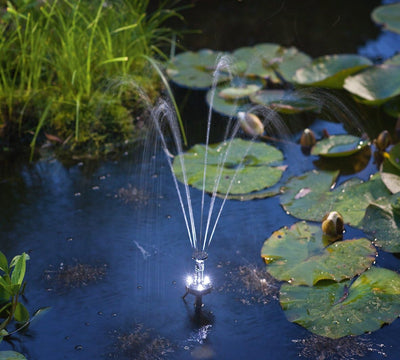 Esotec 101775 Solar-Teichpumpenset mit Akkuspeicher Grösse 1