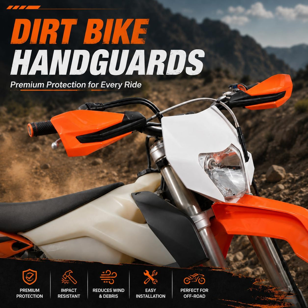 JFG RACING Handguards,Handguards Motorrad Handschutz Motorrad Universal Für 22mm 28mm Lenker SX SXF