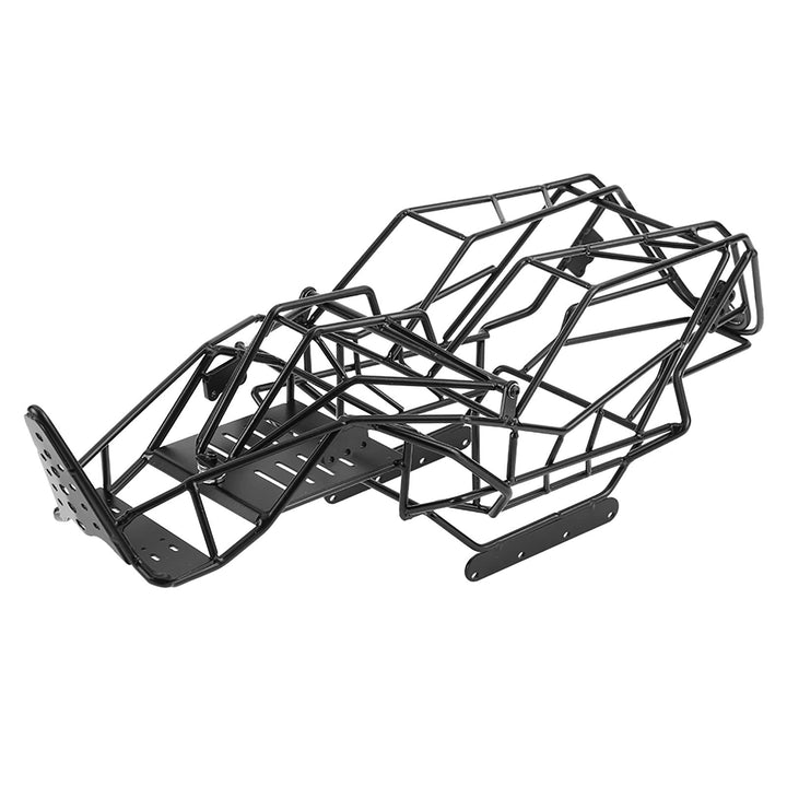 Das Chassis ist EIN starrer schwarzer RC-Rahmen. Überlegener RC-Überrollkäfig-RC-Car-Rahmen für Axia