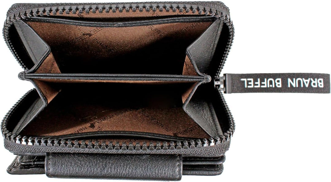BRAUN BÜFFEL Capri Geldbörse Leder 12 cm