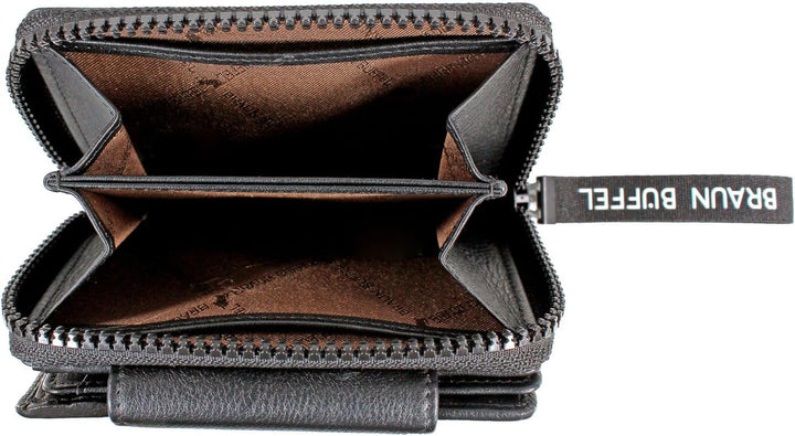 BRAUN BÜFFEL Capri Geldbörse Leder 12 cm