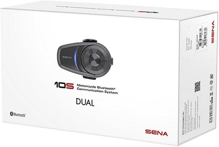 Sena 10S Bluetooth Headset Motorrad Kommunikation, Doppelpack Doppelpack (2022), Doppelpack (2022)