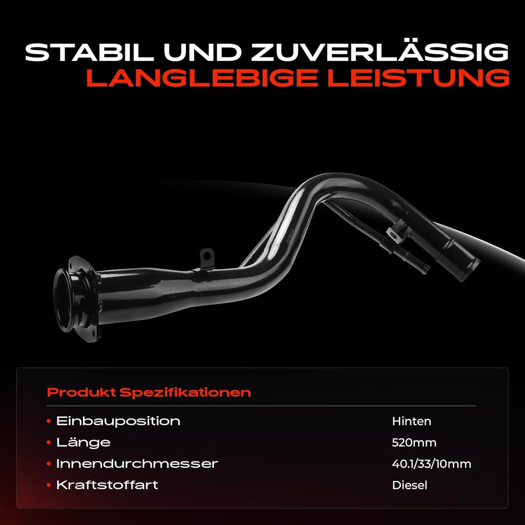 Kraftstoffeinfüllrohr Einfüllstutzen für Justy III G3X Ignis II MH 1.3L Benzin Diesel 1.5L Benzin 20