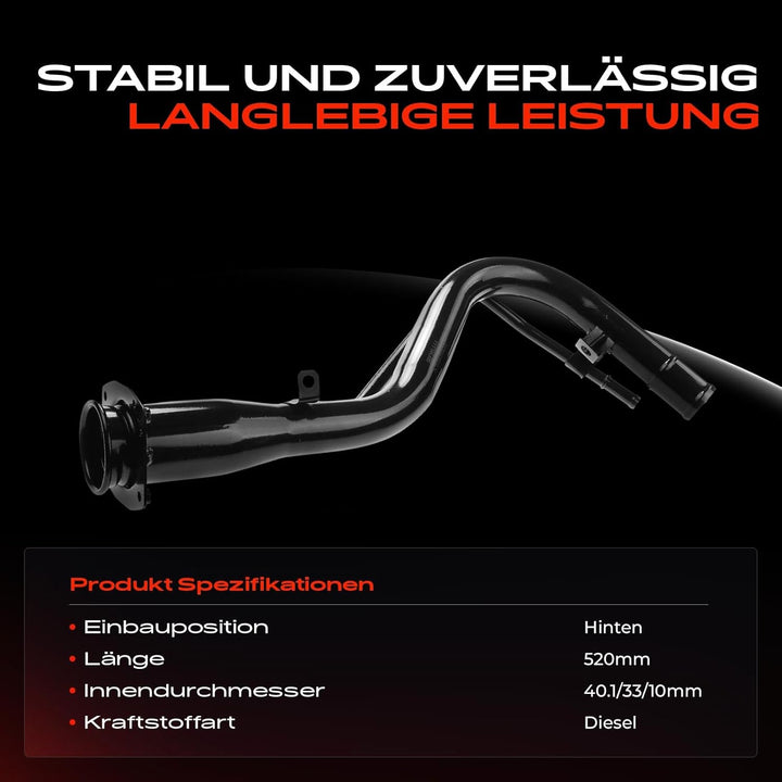 Kraftstoffeinfüllrohr Einfüllstutzen für Justy III G3X Ignis II MH 1.3L Benzin Diesel 1.5L Benzin 20