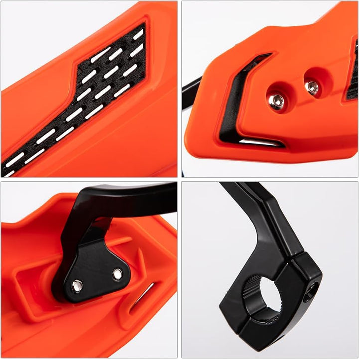 APEBAZY Handprotektoren Motorrad Universal Motorrad Handschutz Passend für 22 mm 25 mm und 28 mm Len