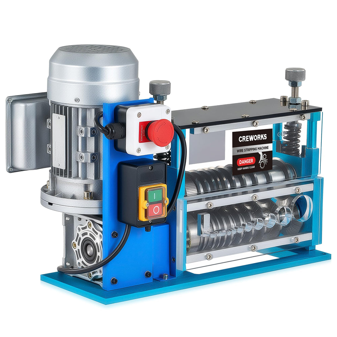 CREWORKS Elektrische Kabelabisoliermaschine 550W Kabelschälmaschine Abisoliermaschine Kabel Abisolie
