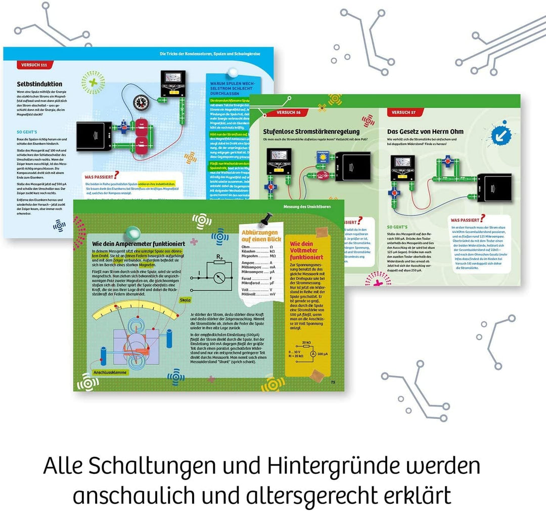 Kosmos 620820 Der grosse Elektro-Workshop, Erforsche Gleichstrom und Wechselstrom, über 130 Experime