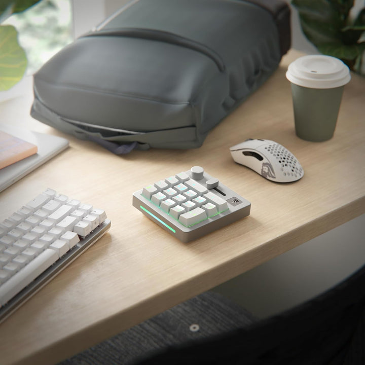 Glorious Gaming GMMK Macro Numpad – mit Kabel oder Bluetooth, Aluminium, anpassbar, programmierbarer