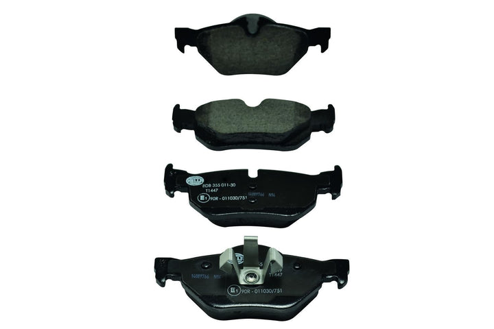 HELLA PAGID 8DB 355 011-301 Bremsbelagsatz - T1447 - Dicke/Stärke: 17.3mm - Bremssystem: Teves - für