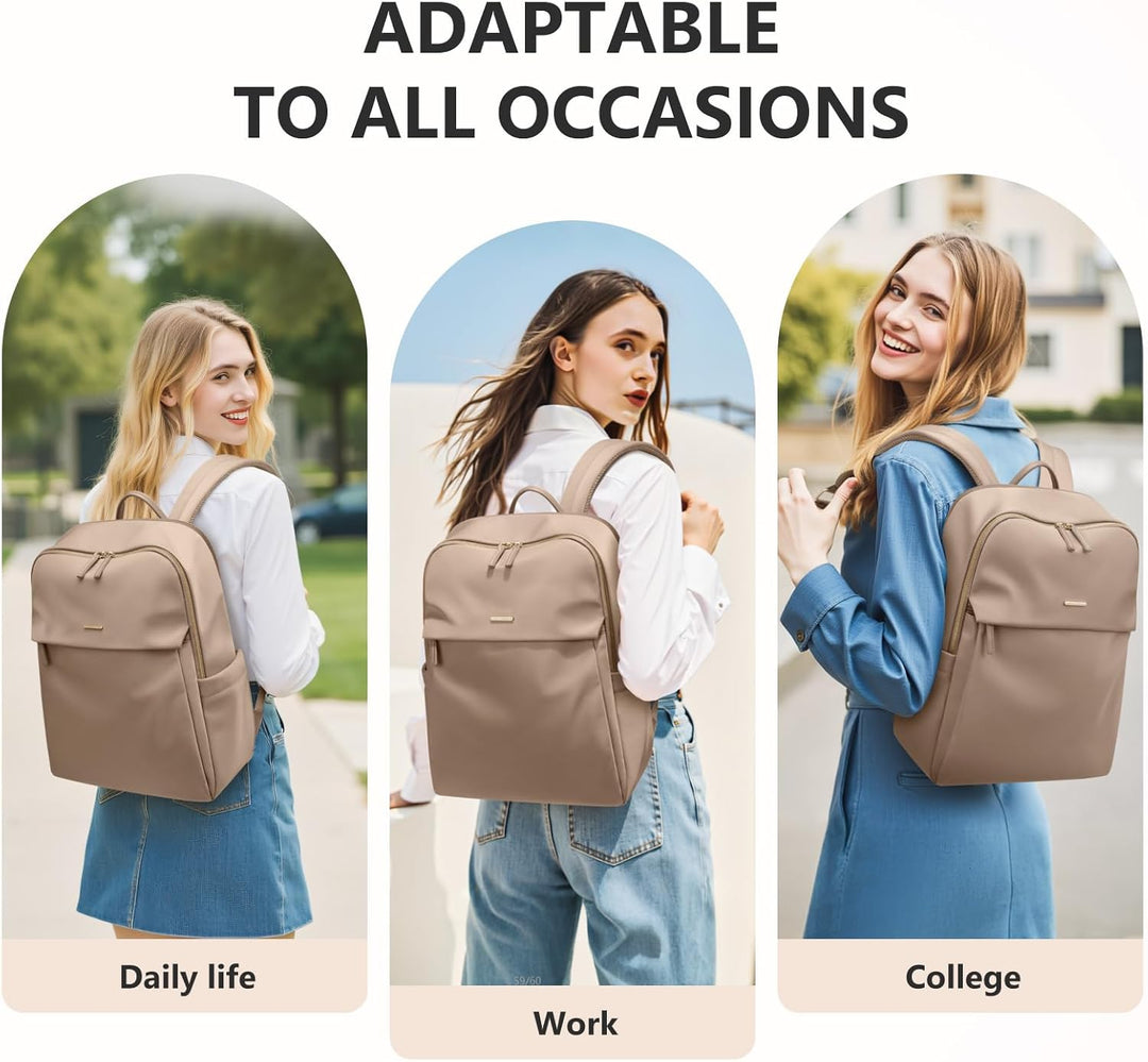 GOLF SUPAGS Frauen Rucksack Casual Daypack für Arbeit Reisen Hochschulen Rucksack Geldbörse Fits 15,