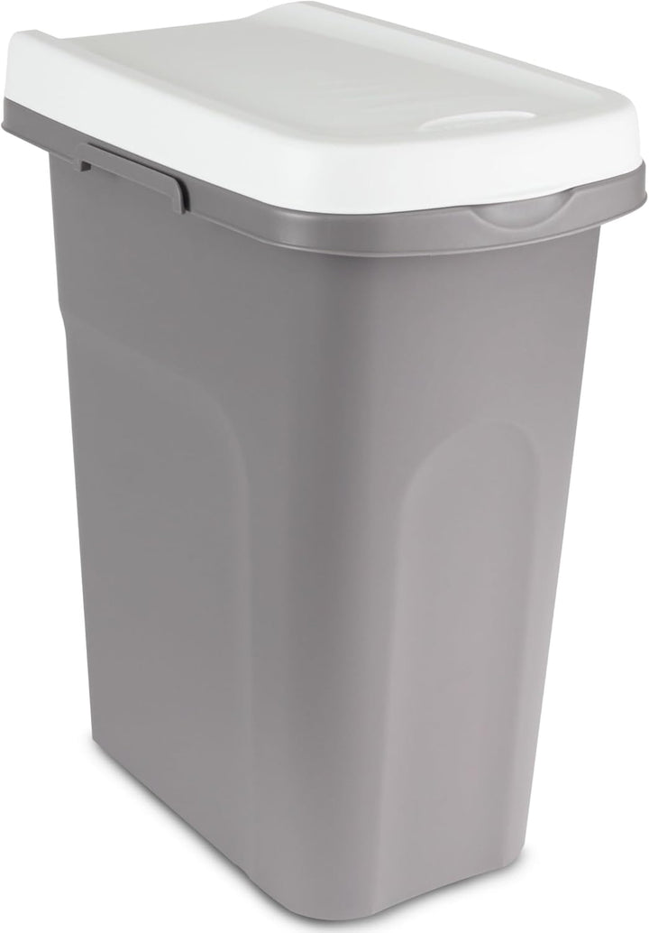 15L Mülleimer weiss, Mülleimer Küche, Mülltonne, Abfalleimer Küche, Trash Bin, Mistkübel, Gelber Sac