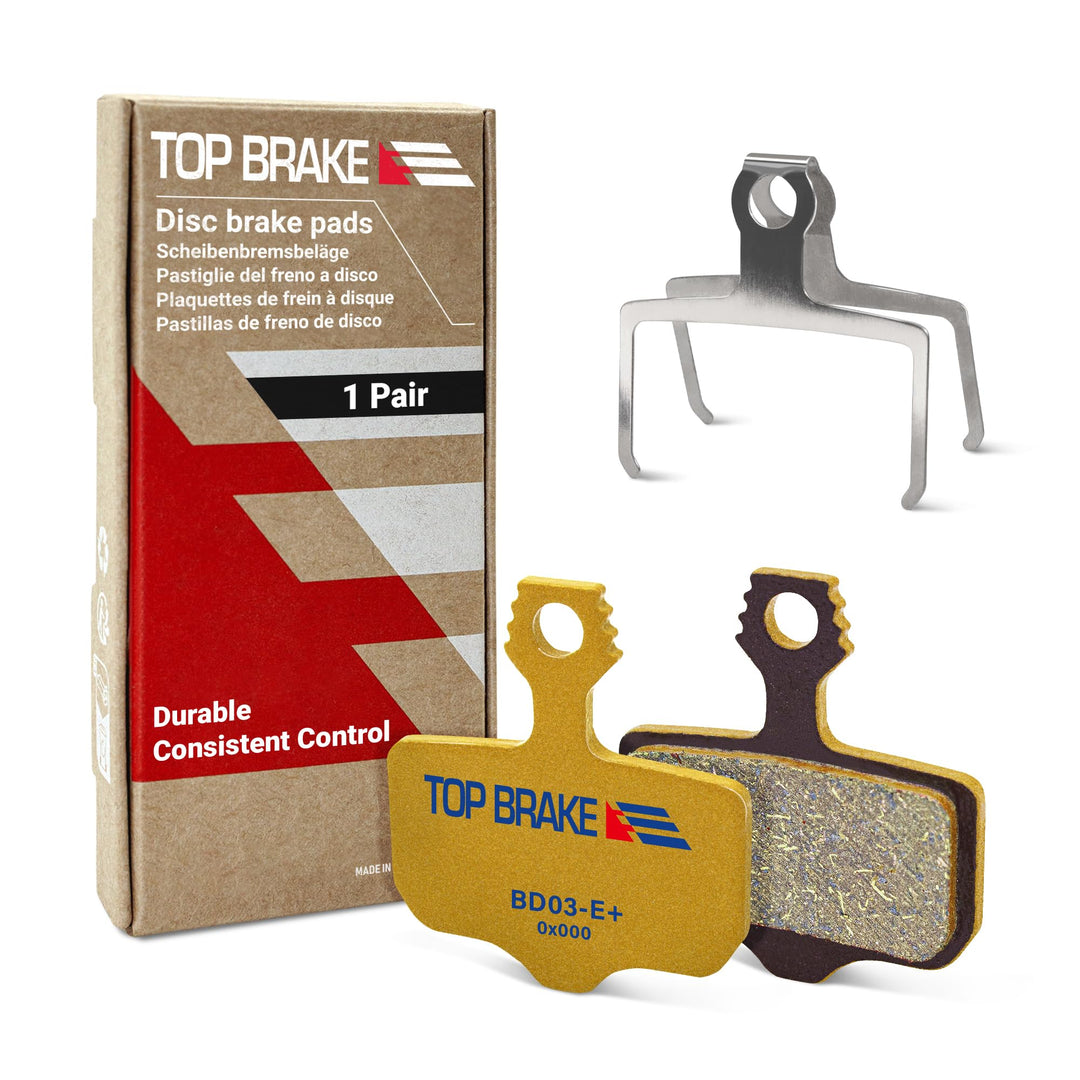 Top Brake Scheibenbremsbeläge Fahrrad für Sram Level T,TL, Level Ultimate B1, Avid Elixir 1 3 5 7 9