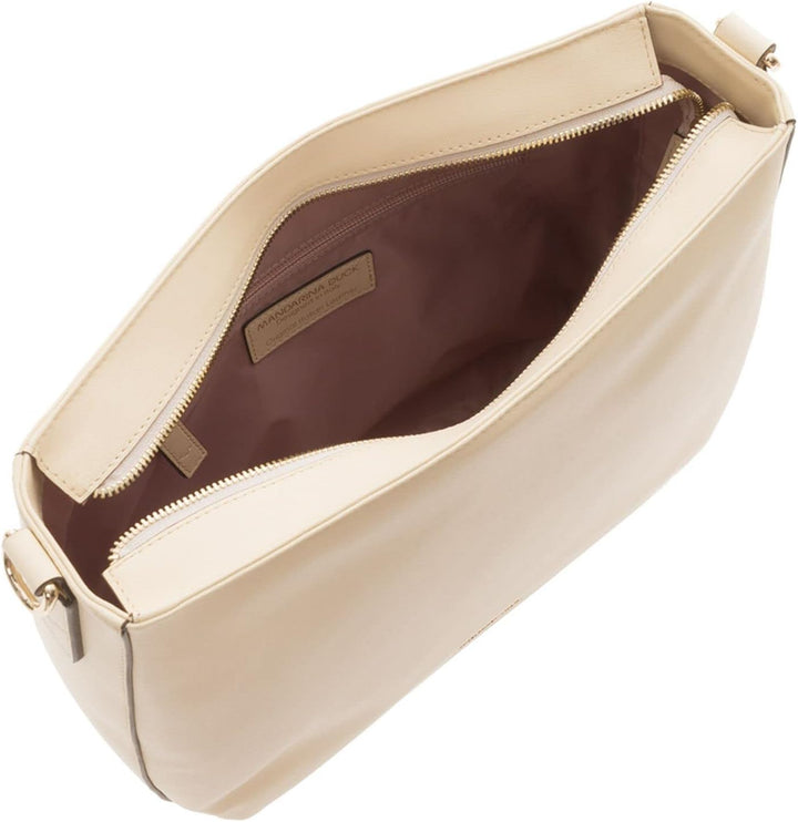 Mandarina Duck Damen Luna P10KBT03 Umhängetasche Macadamia, Macadamia