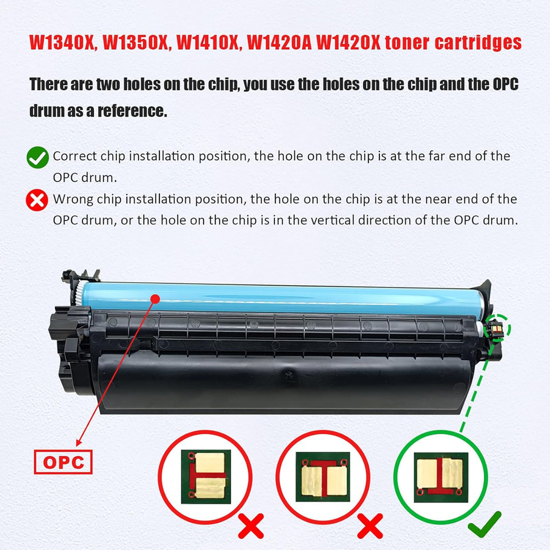GREENPRINT [KEIN CHIP, mit Spezialwerkzeug] 135X W1350X (135A W1350A) Kompatible Tonerkartusche Schw