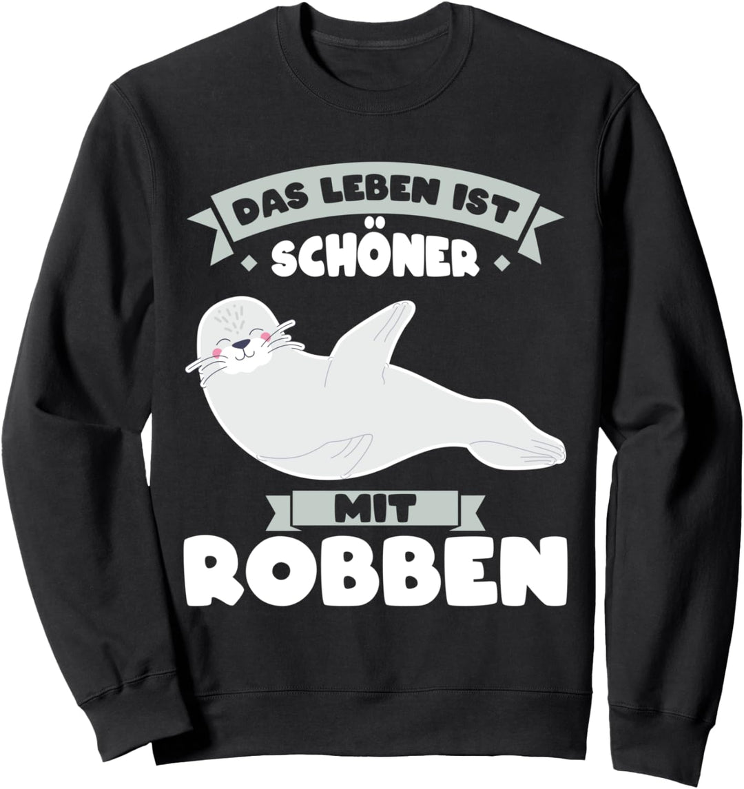 Robbe Seelöwe Seerobben Sweatshirt