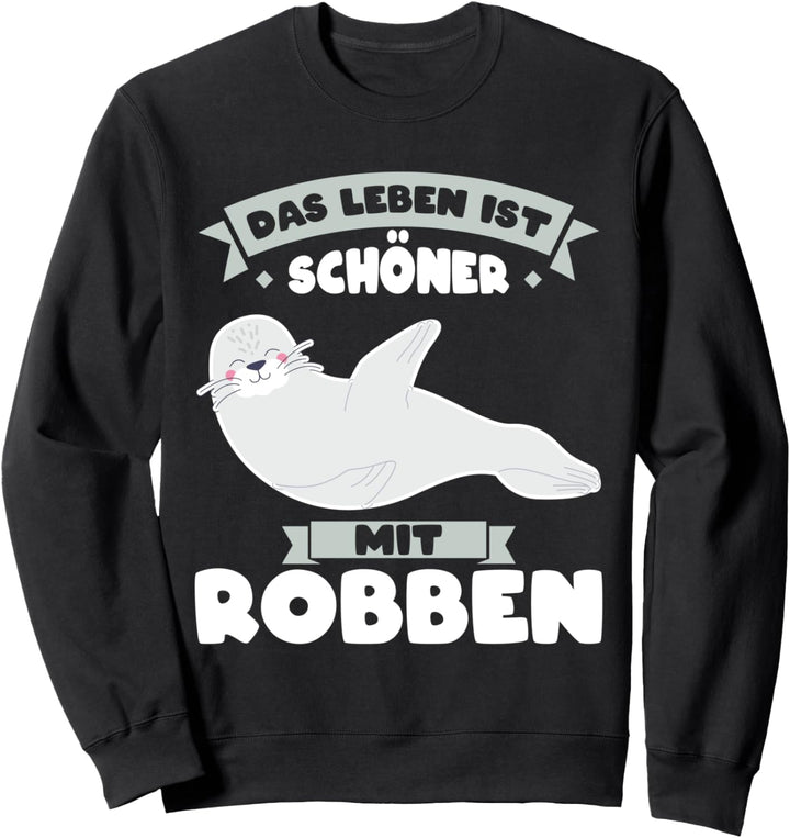 Robbe Seelöwe Seerobben Sweatshirt