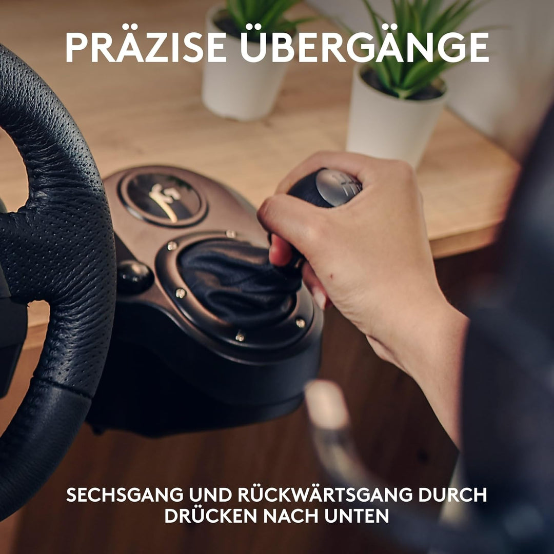 Logitech G920 Racing Lenkrad + Logitech Driving Force Shifter Schalthebel für G920 und G29 G29 | G92