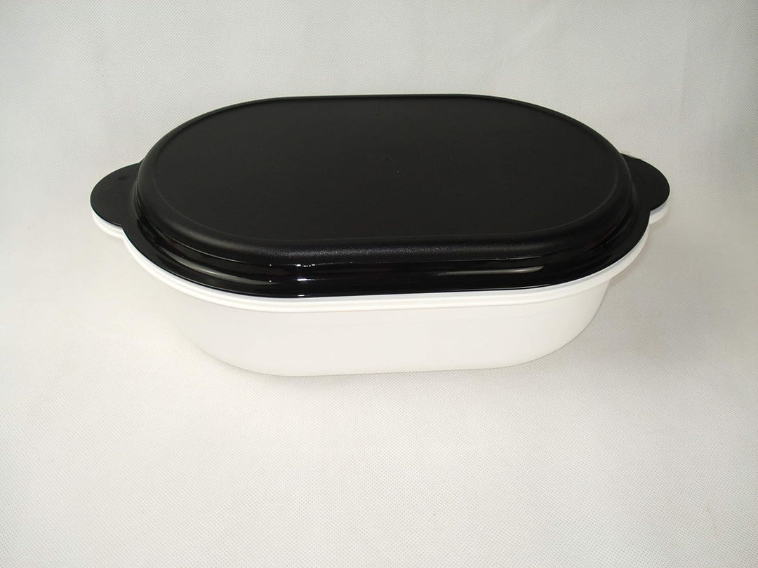 TUPPERWARE Küchenhelfer Sieb Super Servierstar 4,0 L schwarz-weiss Küchenchef 8936