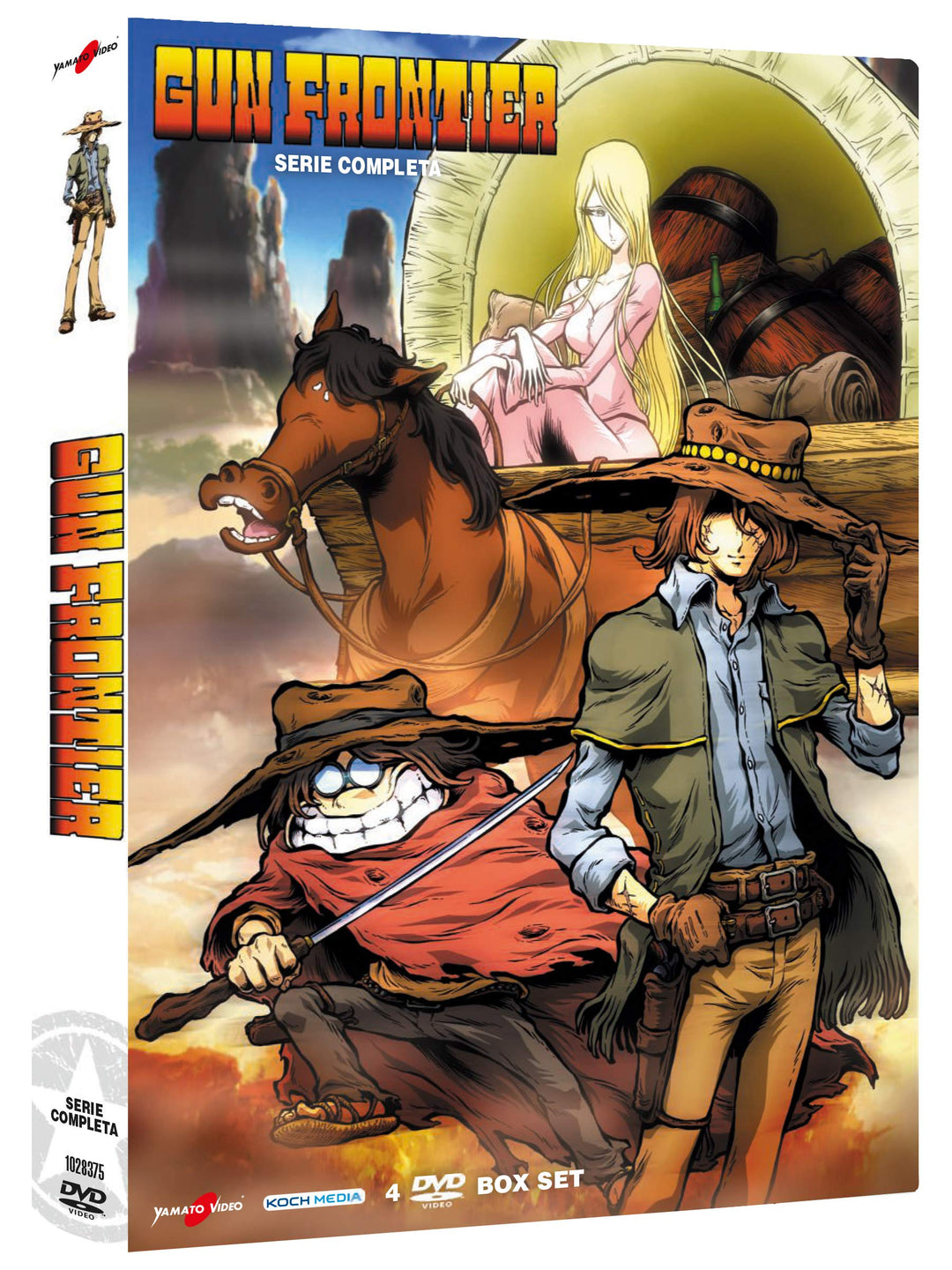 Gun Frontier (Box 4 DVD), DVD