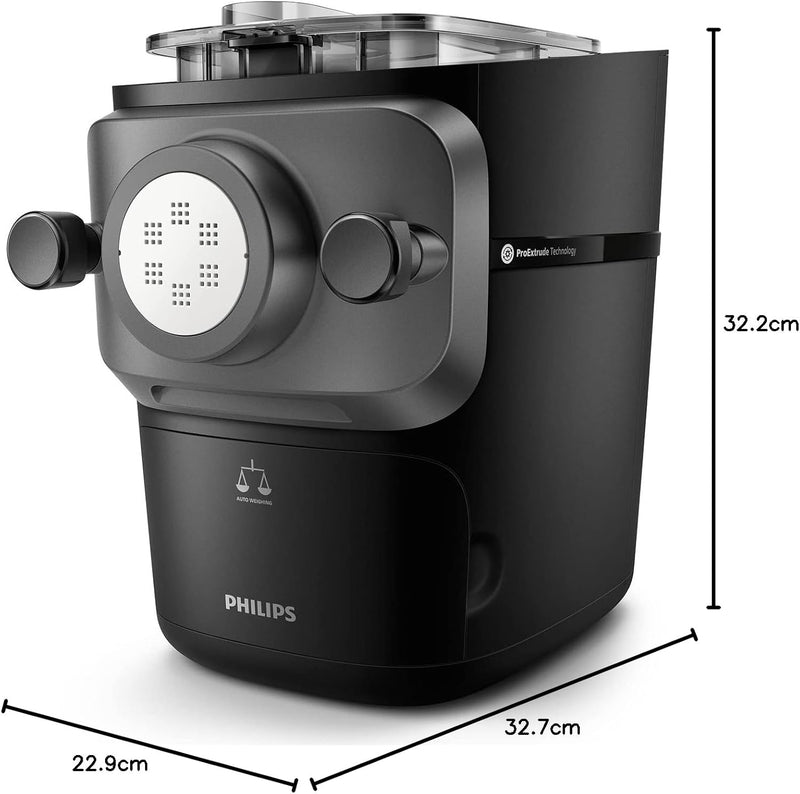 Philips Nudelmaschine Serie 7000, ProExtrude-Technologie, Automatisches Abwiegen, vollautomatisch, 8