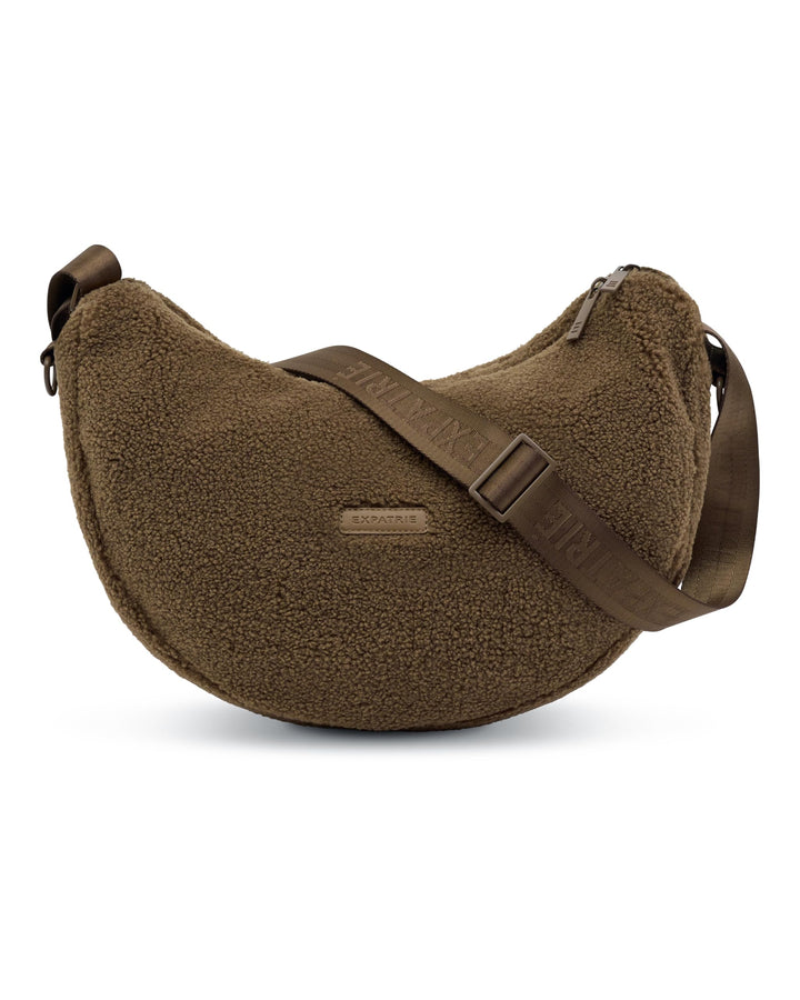 Expatrié Moon Bag Damen - Leni Hellbraun, Hellbraun