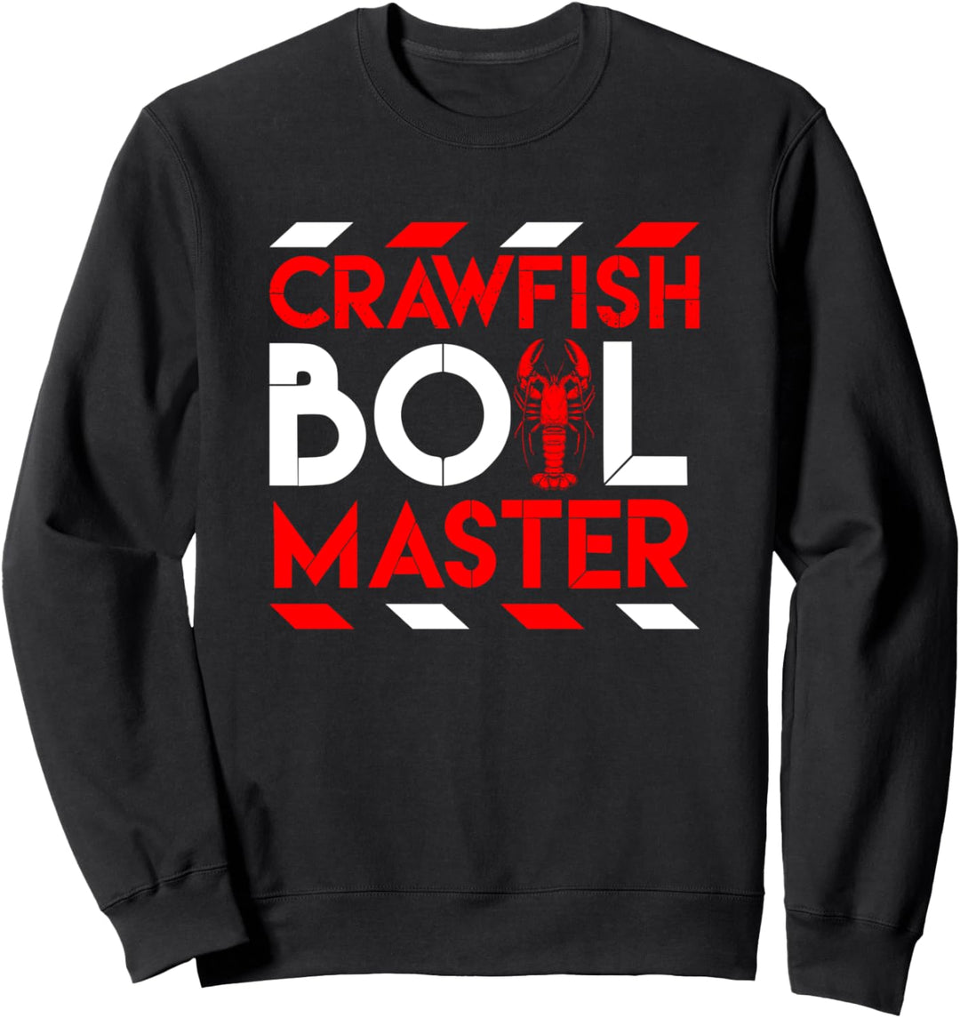 Crawfish Boil Master Südlicher Cajun Crayfish Seafood Lover Sweatshirt